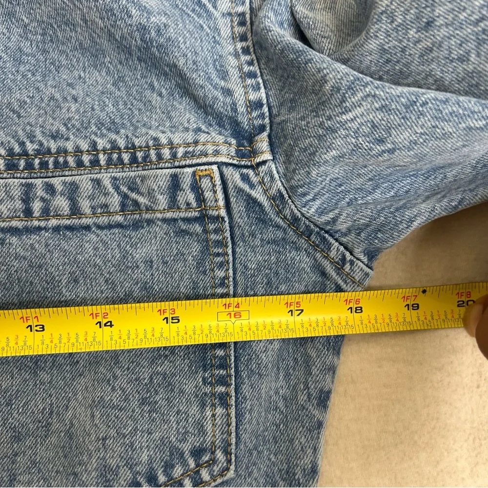 Mango Denim Shirt Dress Long Sleeve Midi Women’s Size 6 - Picture 9 of 11